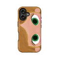 Cute Green-Eyed Cartoon Phone Case