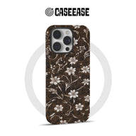 Vintage White Daisy Phone Case – Elegant and Durable