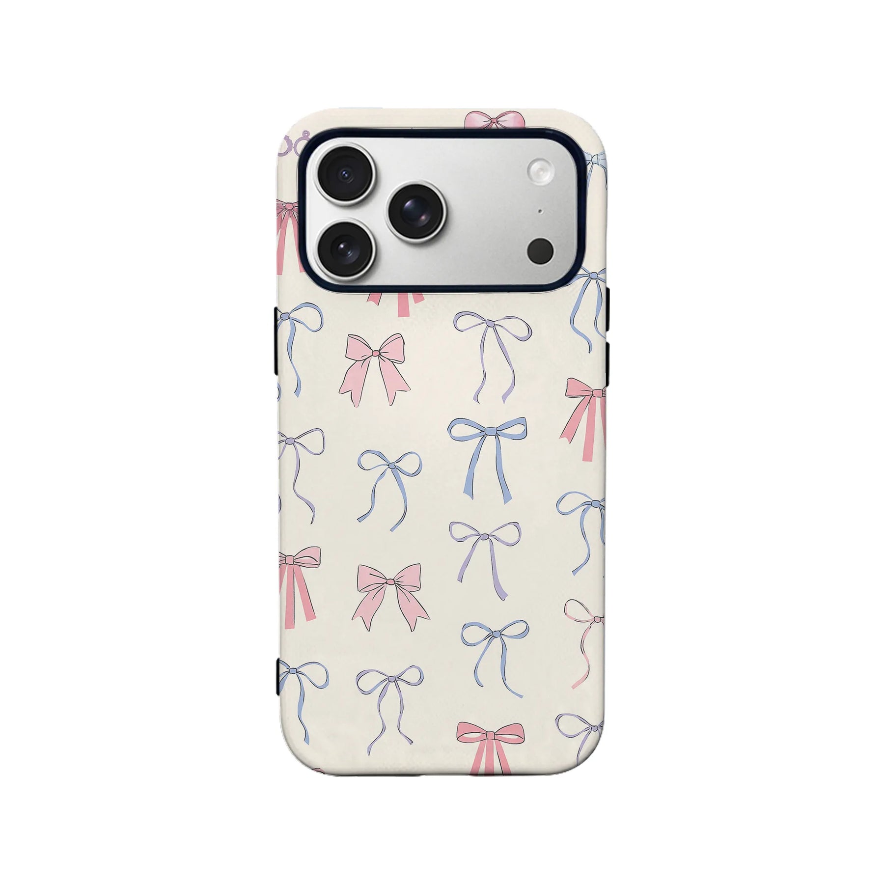 Funda para teléfono con elegante diseño de lazo