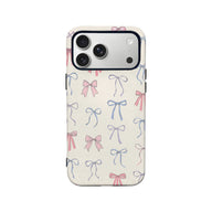 Funda para teléfono con elegante diseño de lazo