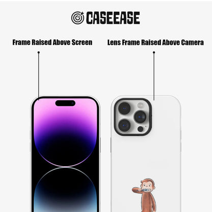 Curious George Brushing Teeth Phone Case