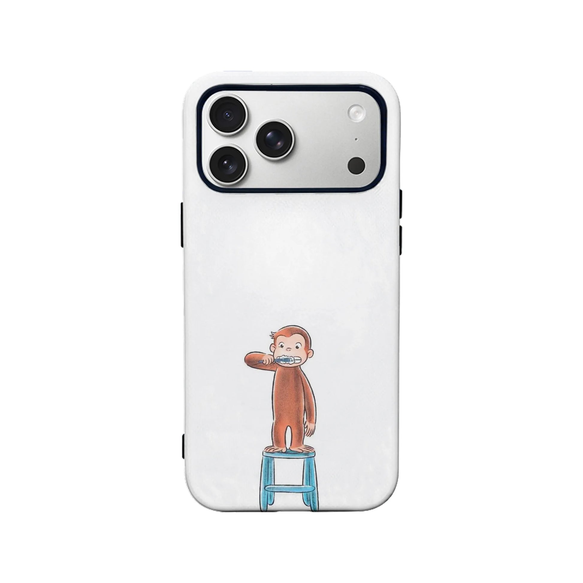 Curious George Brushing Teeth Phone Case Curious George Brushing Teeth Phone Case
