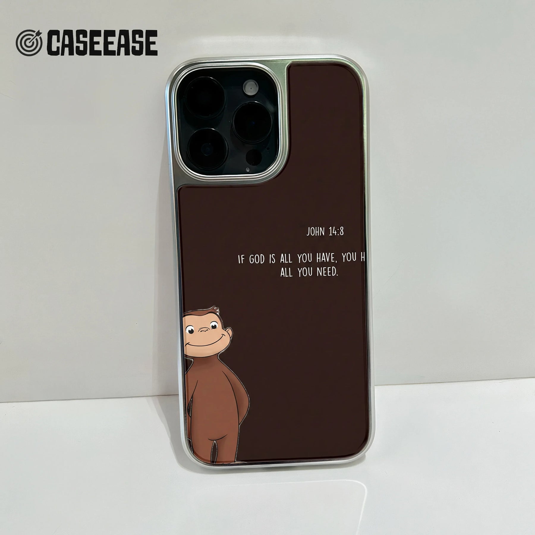 Funda para teléfono con mono adorable: diseño inspirador y protección duradera