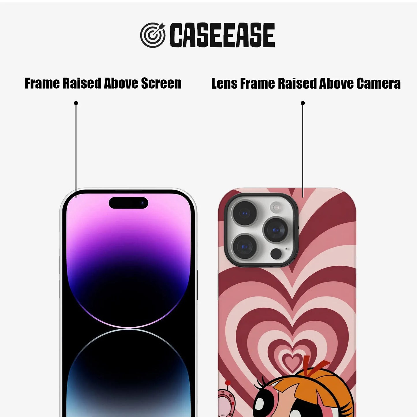 Powerpuff Girls Blossom Heart Phone Case