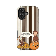 Funda para teléfono Curious Monkey Fall