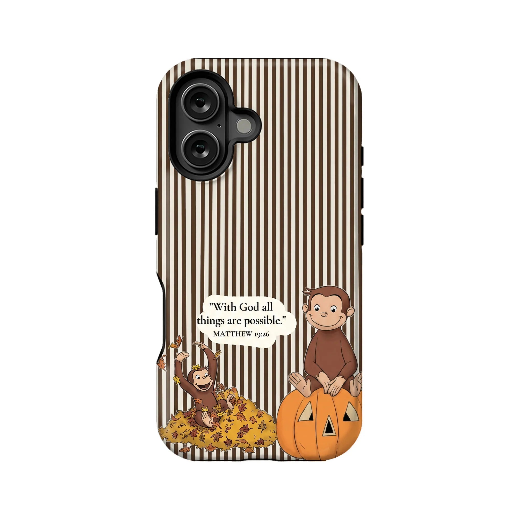 Funda para teléfono Curious Monkey Fall
