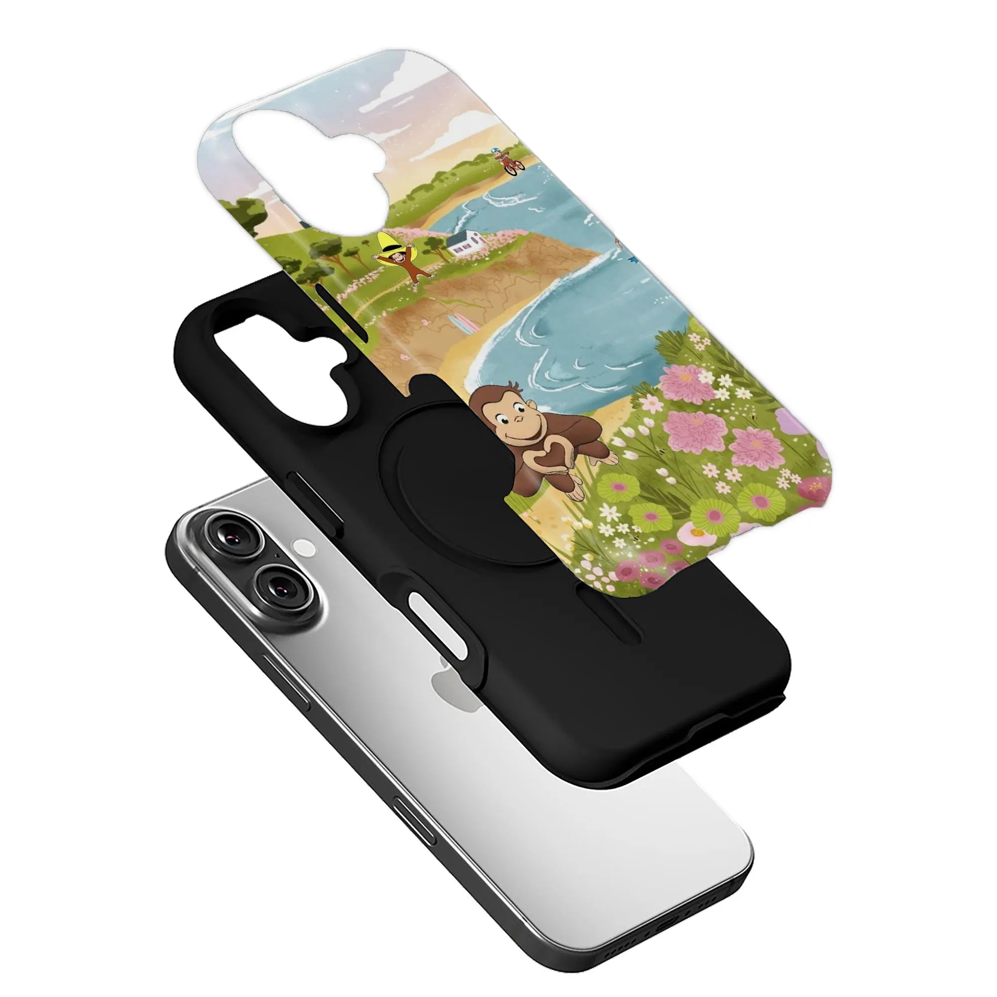 Playful Curious George Phone Case