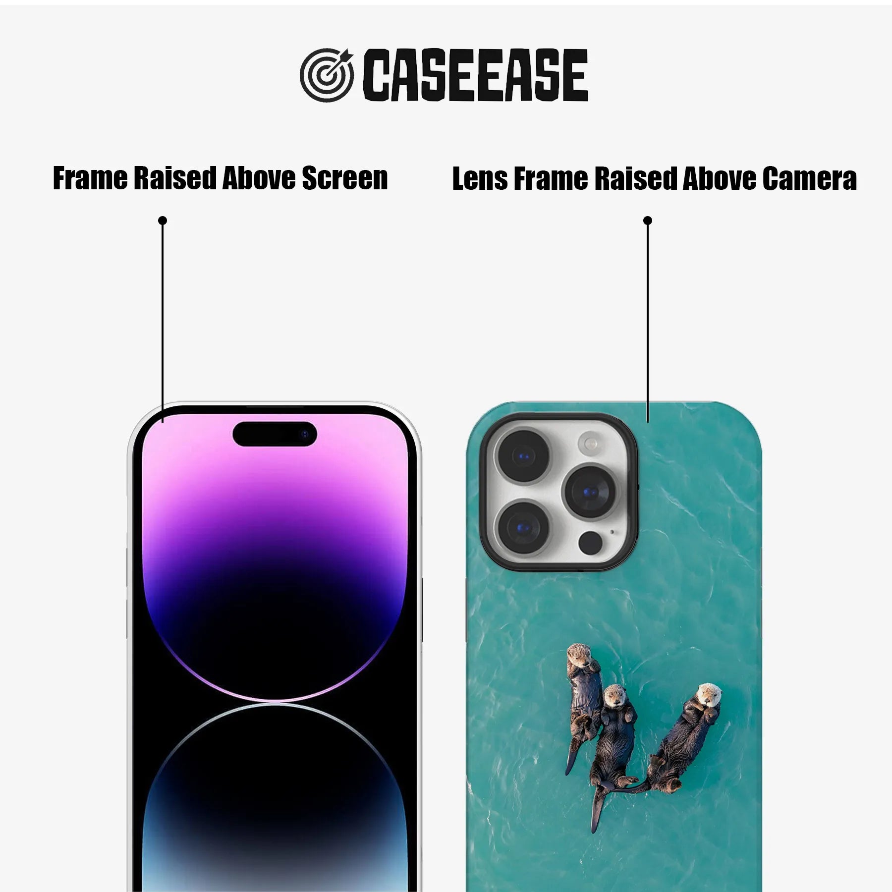 귀여운 바다 수달 폰 케이스