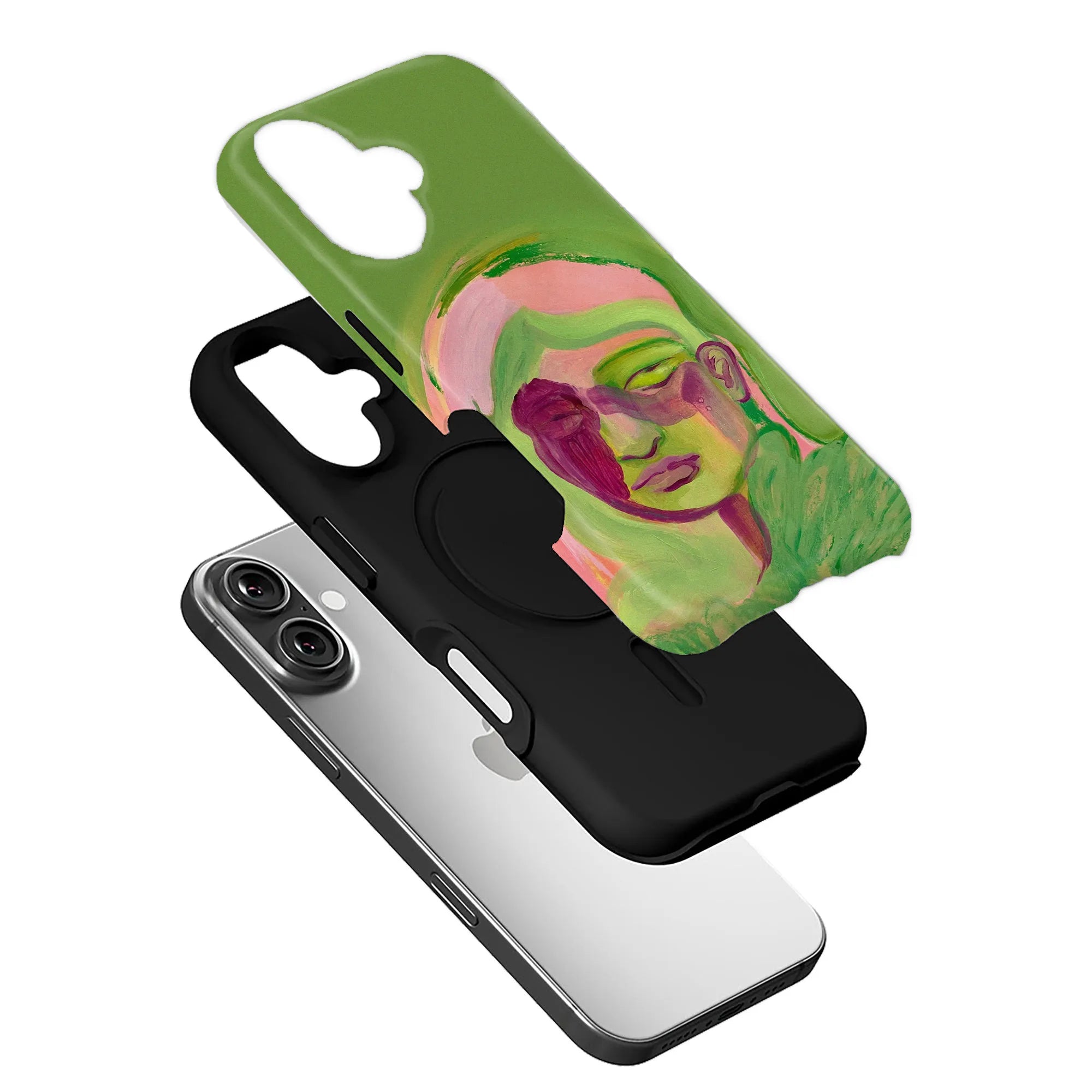 Artistic Green Phone Case