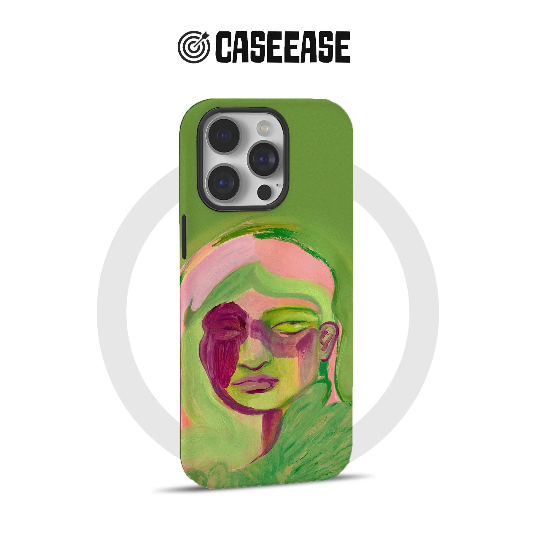 Artistic Green Phone Case
