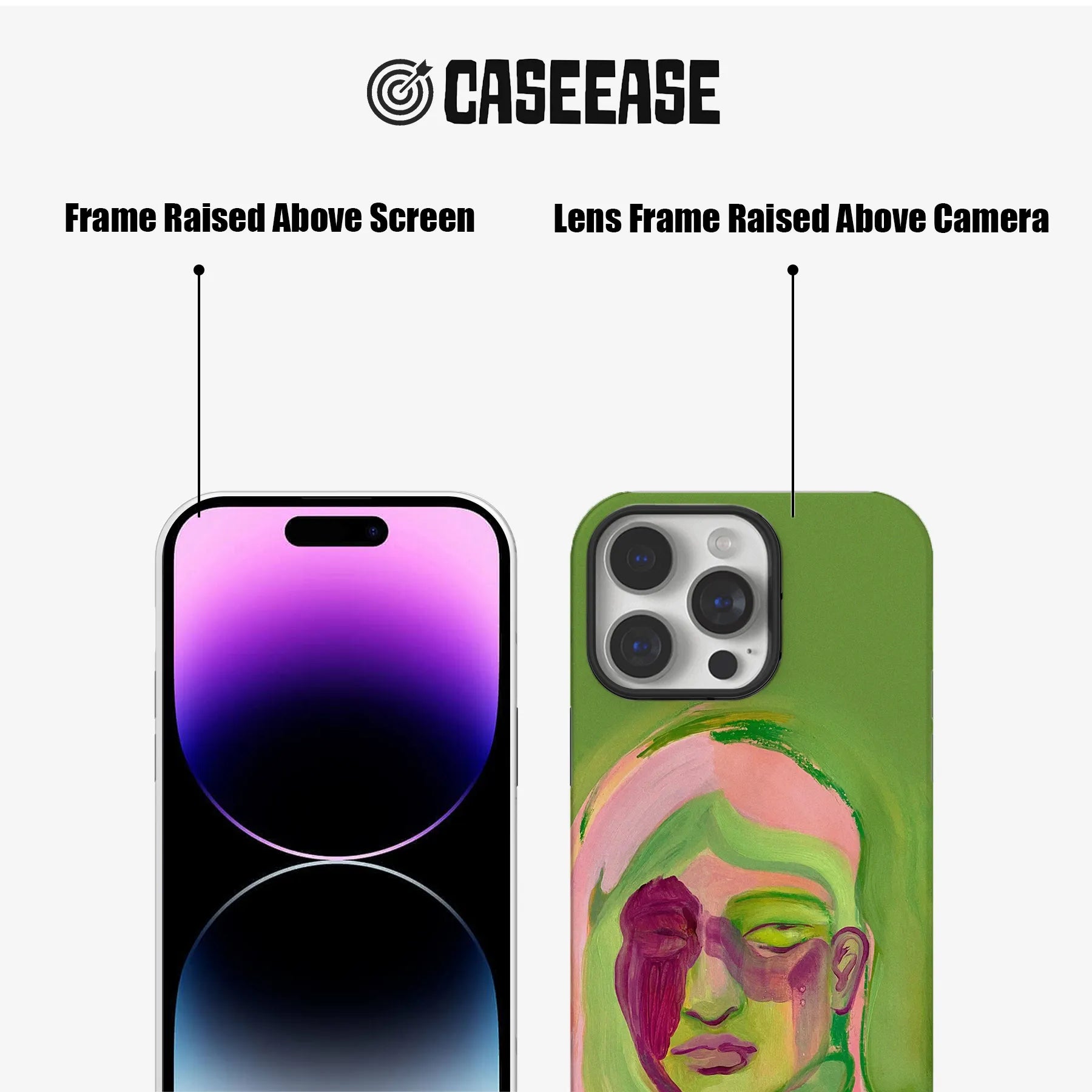 Artistic Green Phone Case