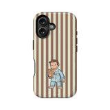 Bonita funda de pijama de mono para teléfono
