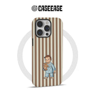 Bonita funda de pijama de mono para teléfono