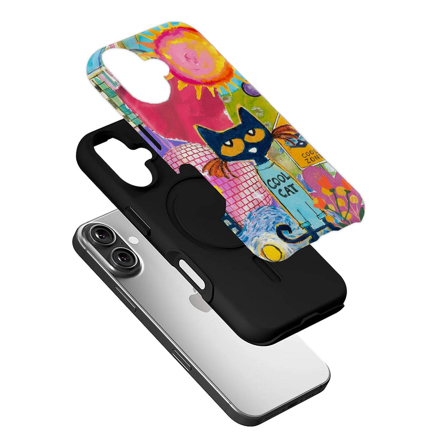 Pete Cat Vibrant Phone Case