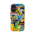Cool Cat Art Phone Case