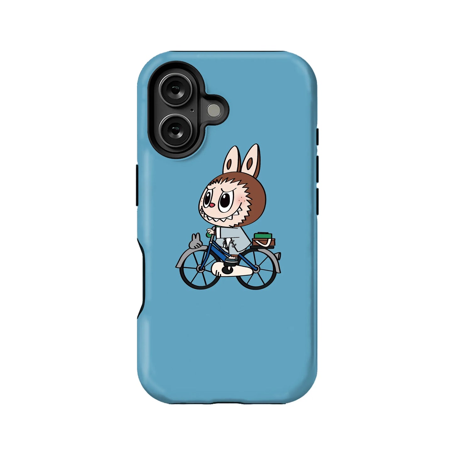 Playful Rabbit Biker Phone Case