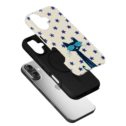 Pete Cat Stars Phone Case