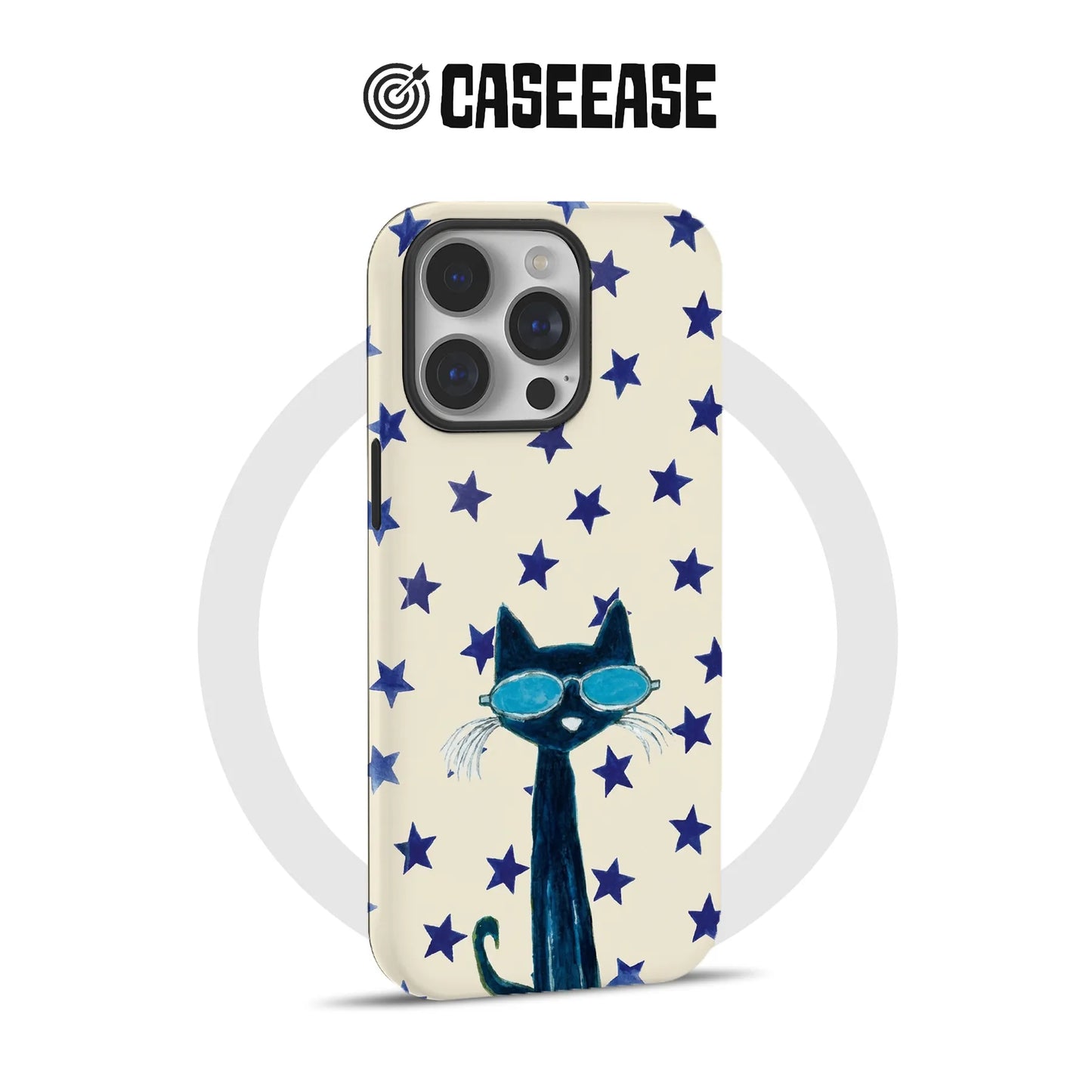 Pete Cat Stars Phone Case