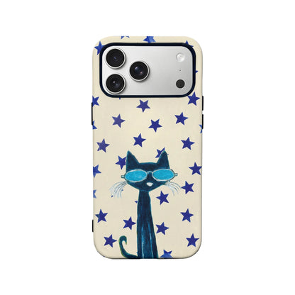 Pete Cat Stars Phone Case