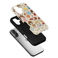 Whimsical Cartoon Characters Phone Case