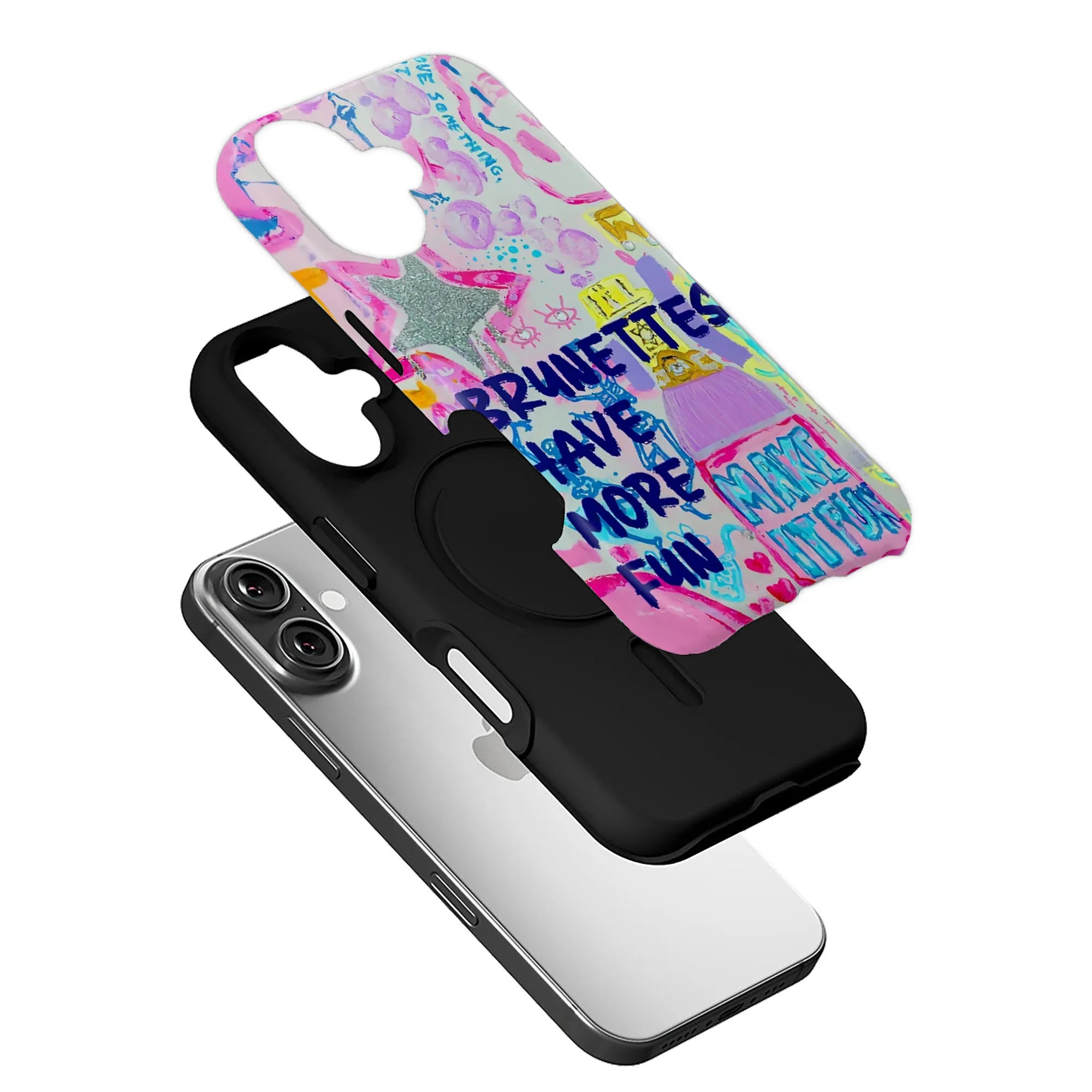 Brunettes Have More Fun Phone Case