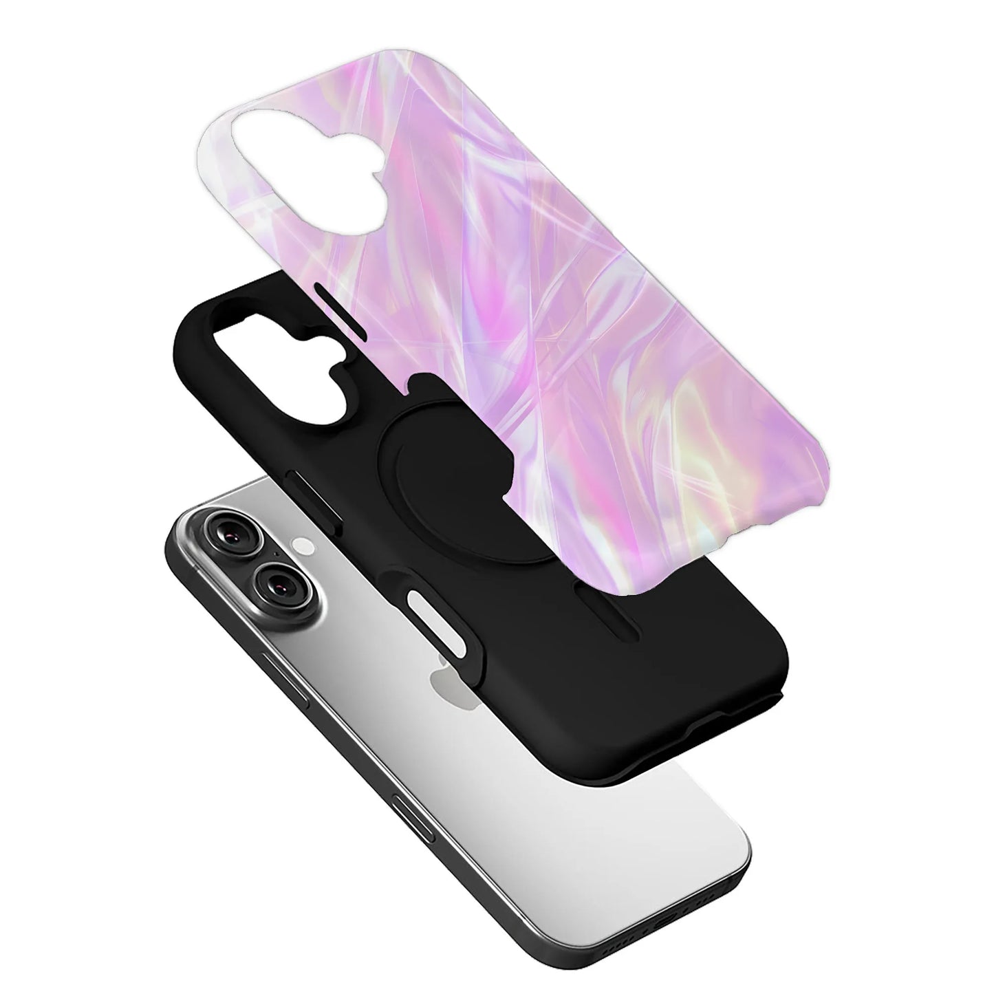 Iridescent Pink Phone Case