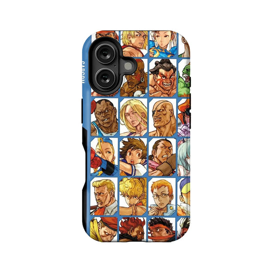 Street Fighter Character Collage Phone Case