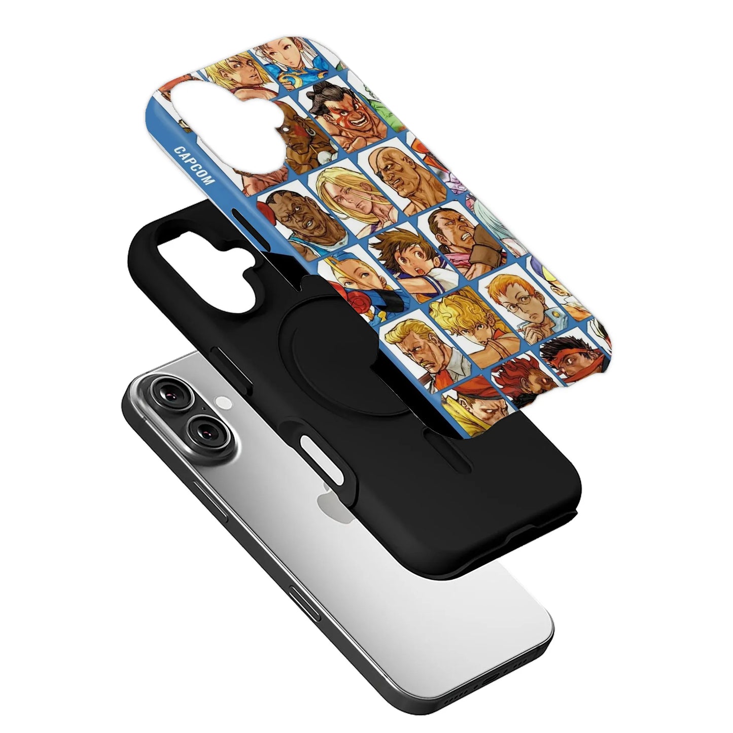 Street Fighter Character Collage Phone Case