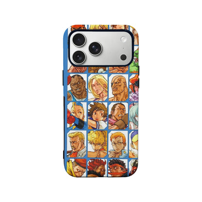 Street Fighter Character Collage Phone Case