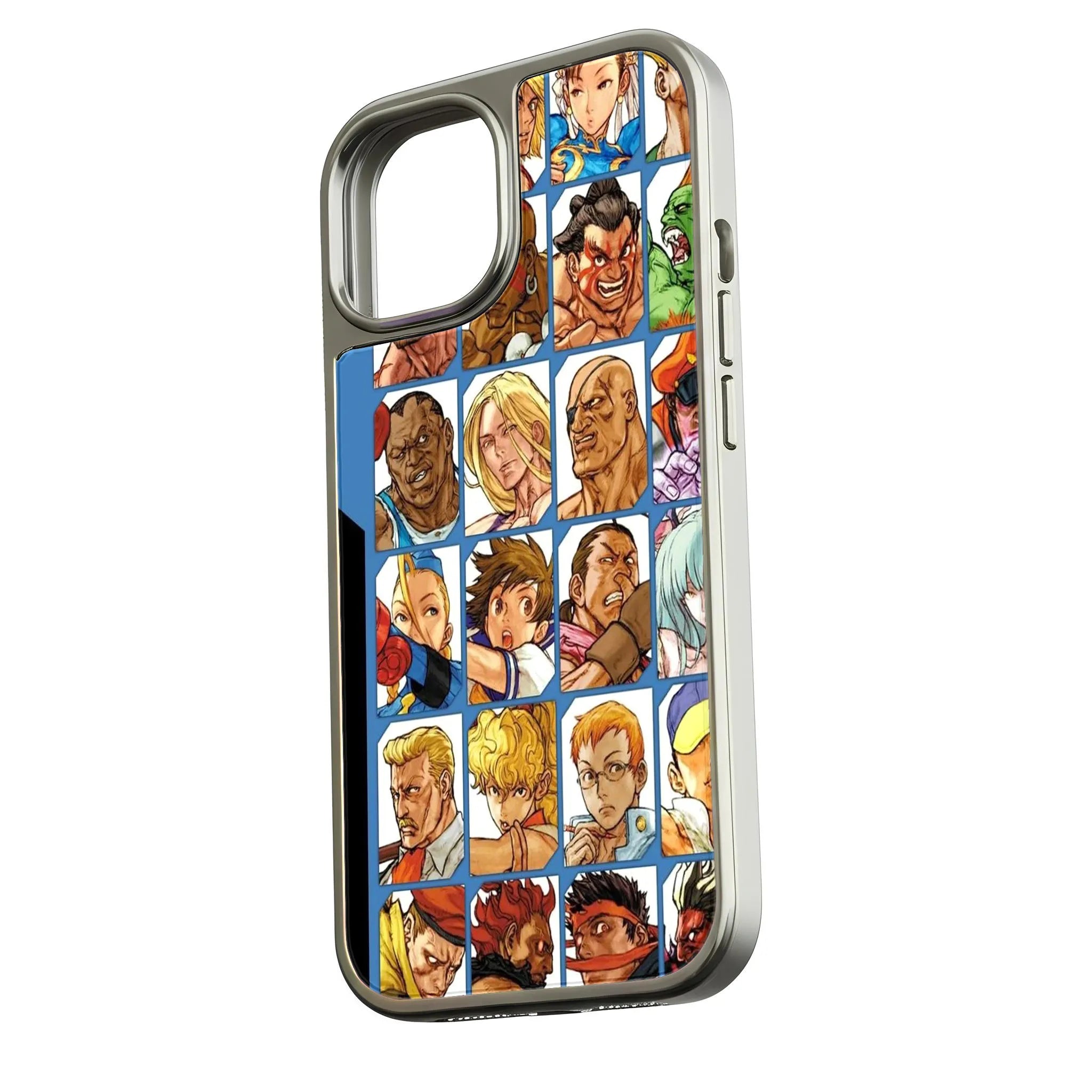 Holographic Chrome Character Phone Case - All Star Design