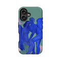 Artistic Blue Figures Phone Case