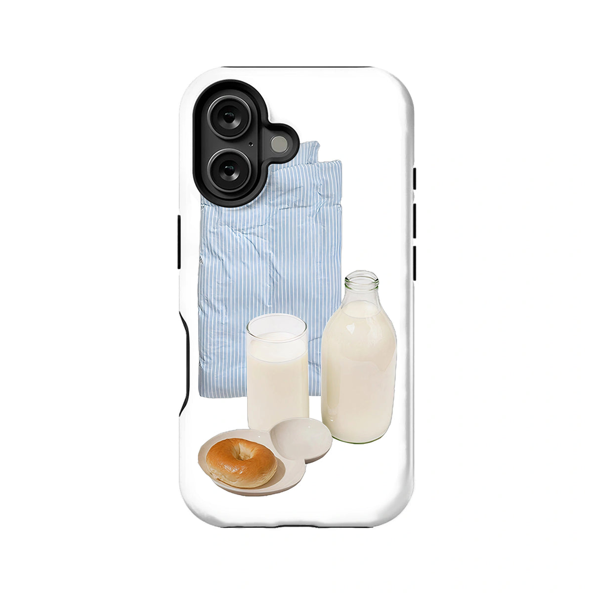 Minimalist Breakfast Phone Case – Simplistic and Cozy Design