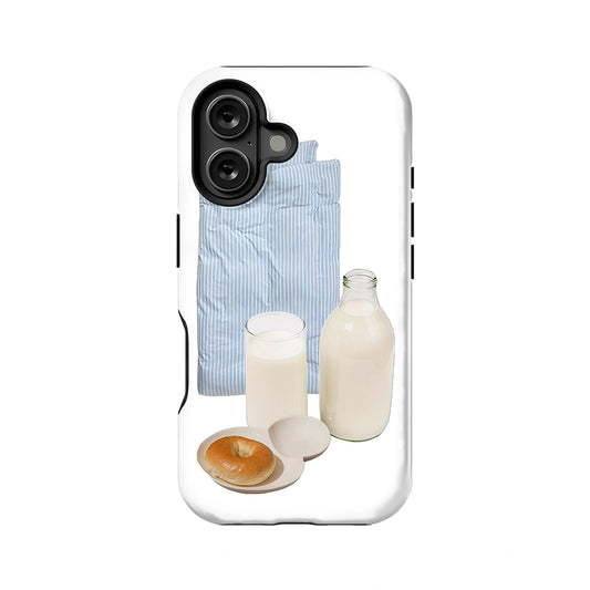 Minimalist Breakfast Phone Case – Cozy and Everyday Style