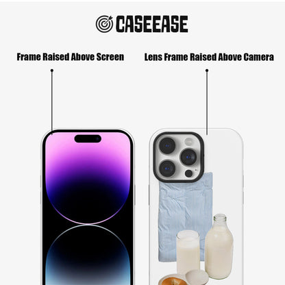 Minimalist Breakfast Phone Case – Cozy and Everyday Style