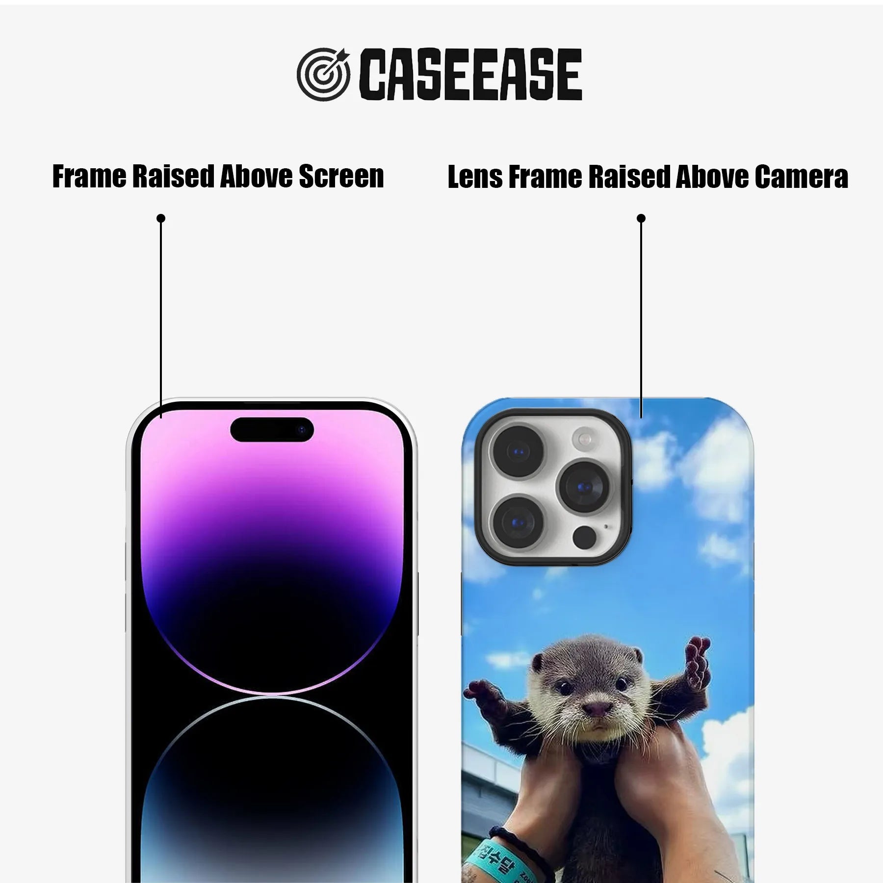 귀여운 수달 폰 케이스