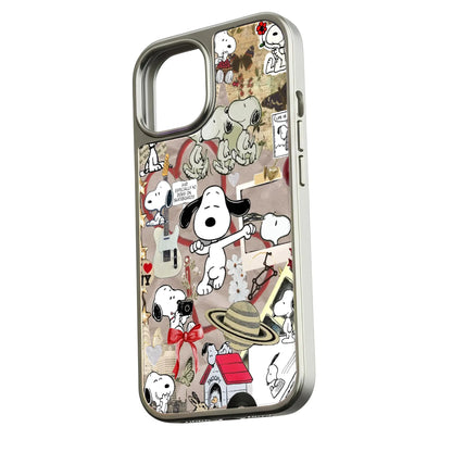 Snoopy Collage Phone Case - Fun & Whimsical Design