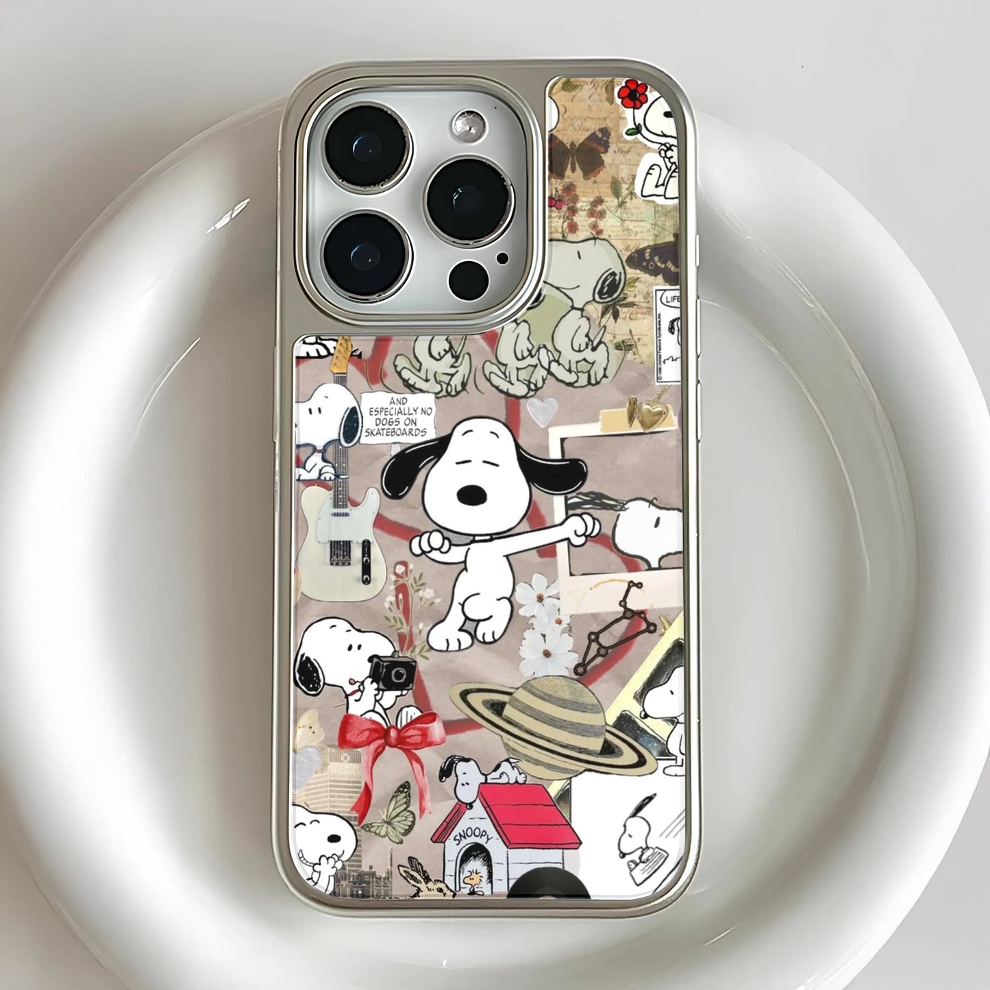 Snoopy Collage Phone Case - Fun & Whimsical Design