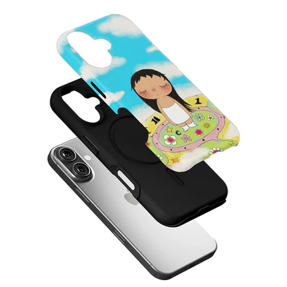 Cute Cartoon Girl Phone Case