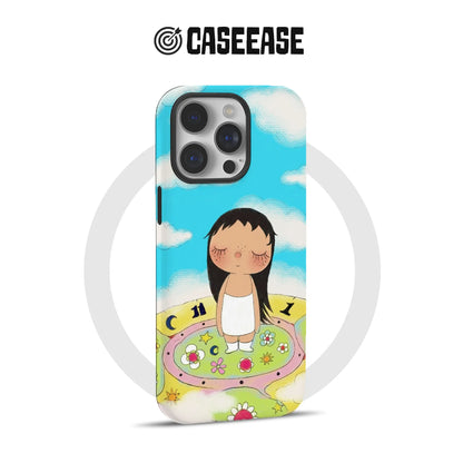 Cute Cartoon Girl Phone Case