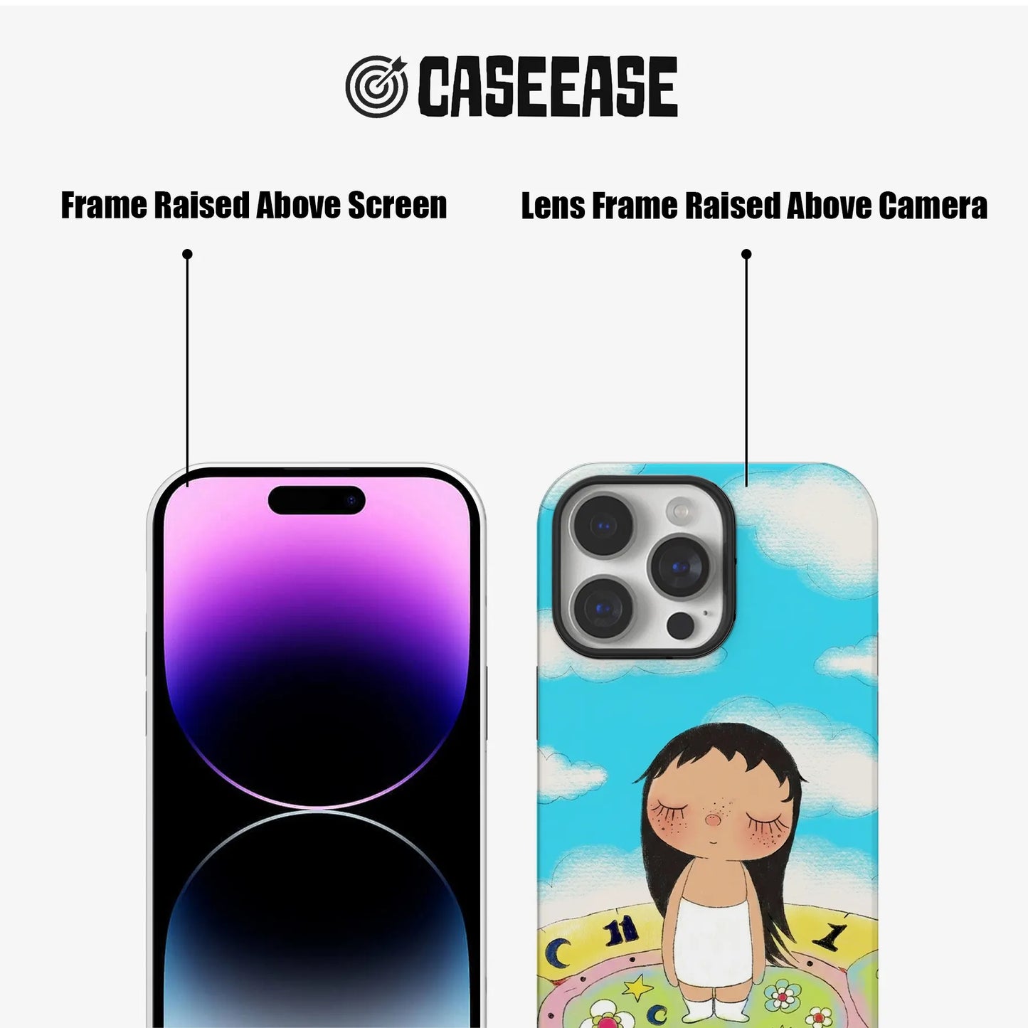 Cute Cartoon Girl Phone Case