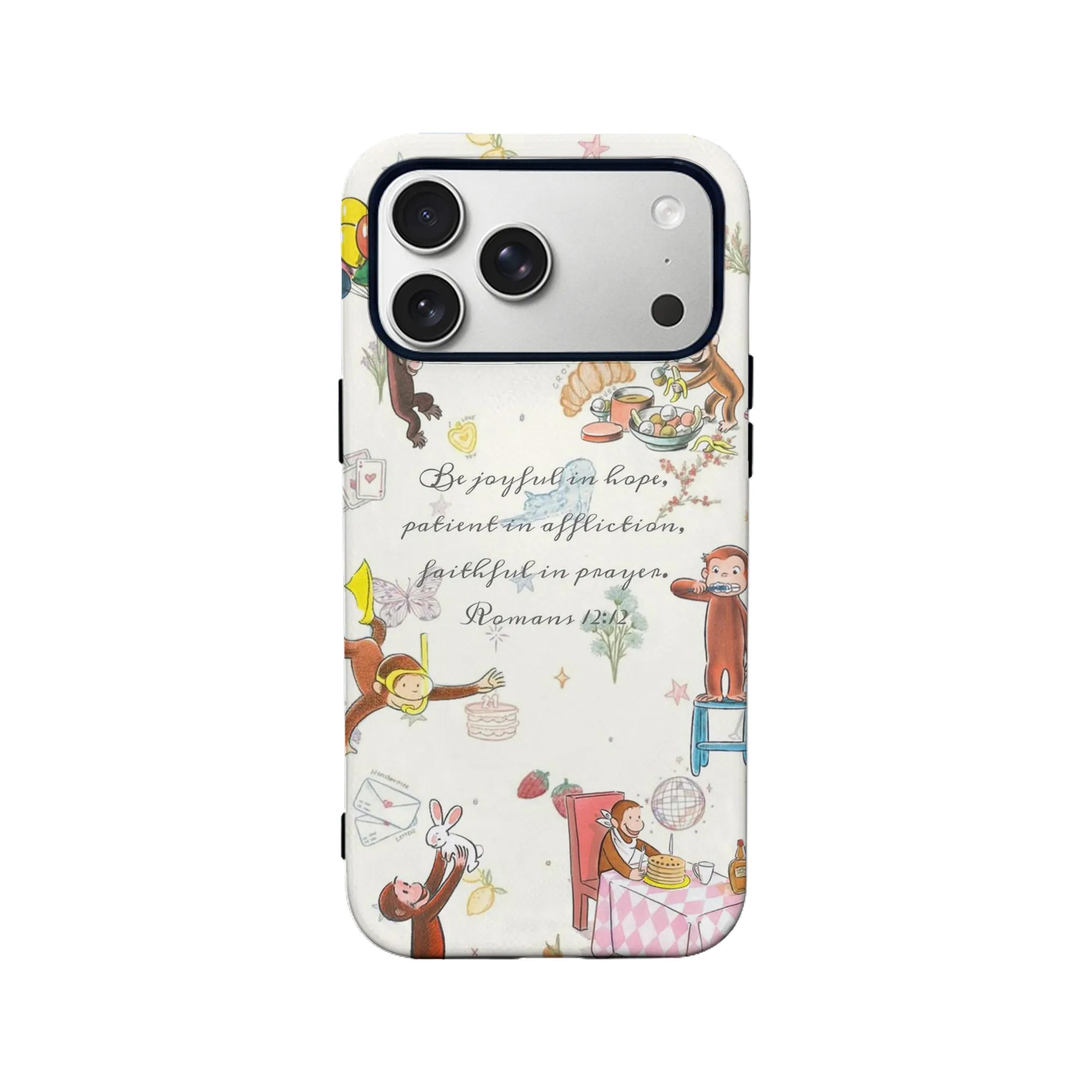 Joyful Hope Curious George Phone Case