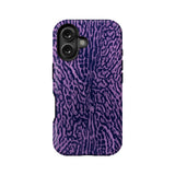 Purple Leopard Print Phone Case