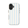 Stylish Blue Striped Phone Case