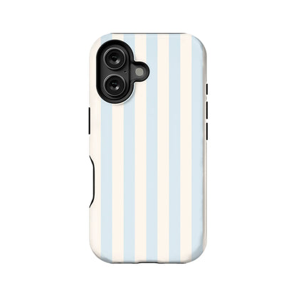 Stylish Blue Striped Phone Case