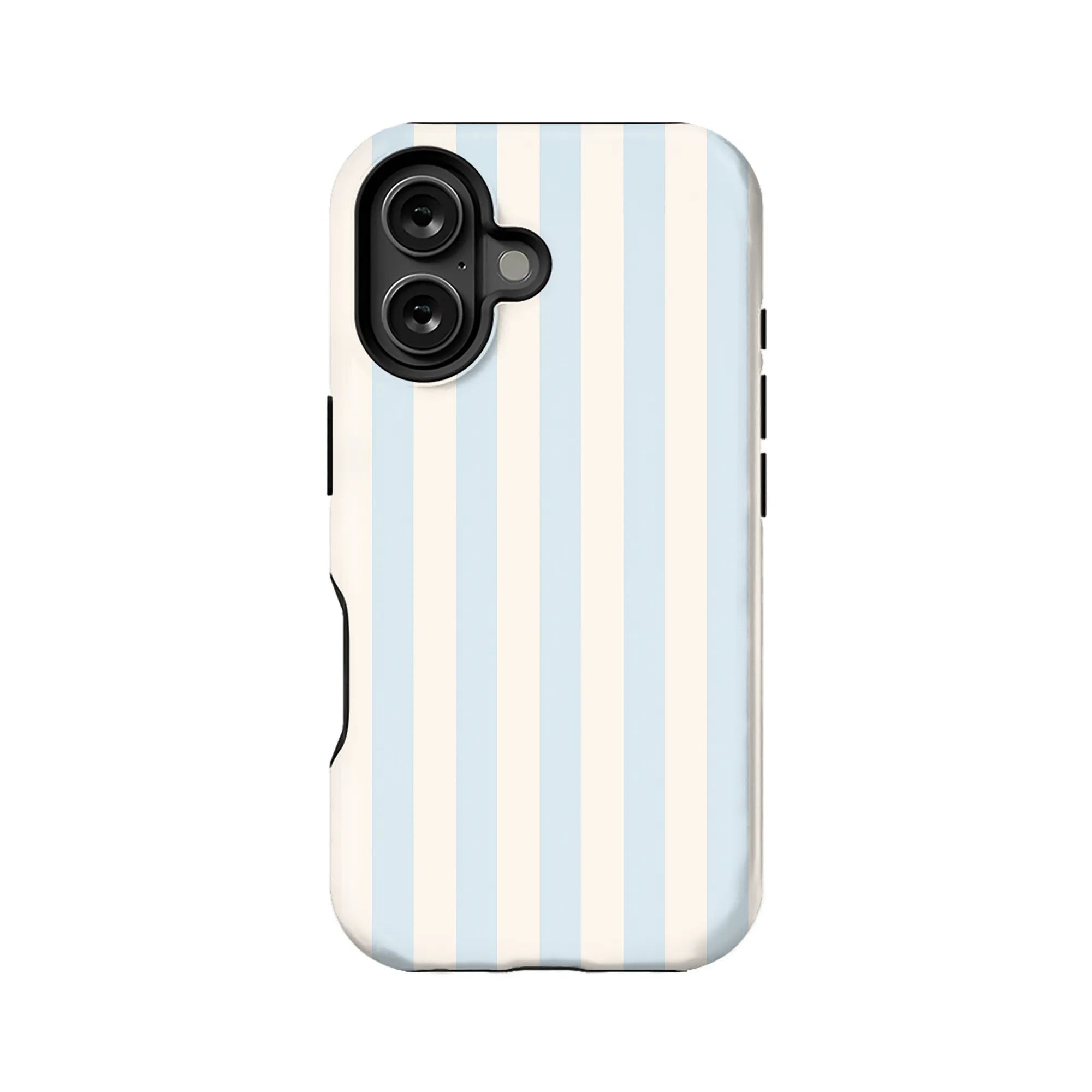 Stylish Blue Striped Phone Case