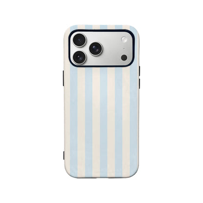 Stylish Blue Striped Phone Case