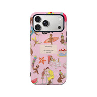 Funda para teléfono con temática de mono curioso