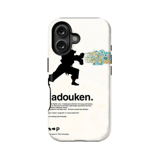 Street Fighter Hadouken Phone Case