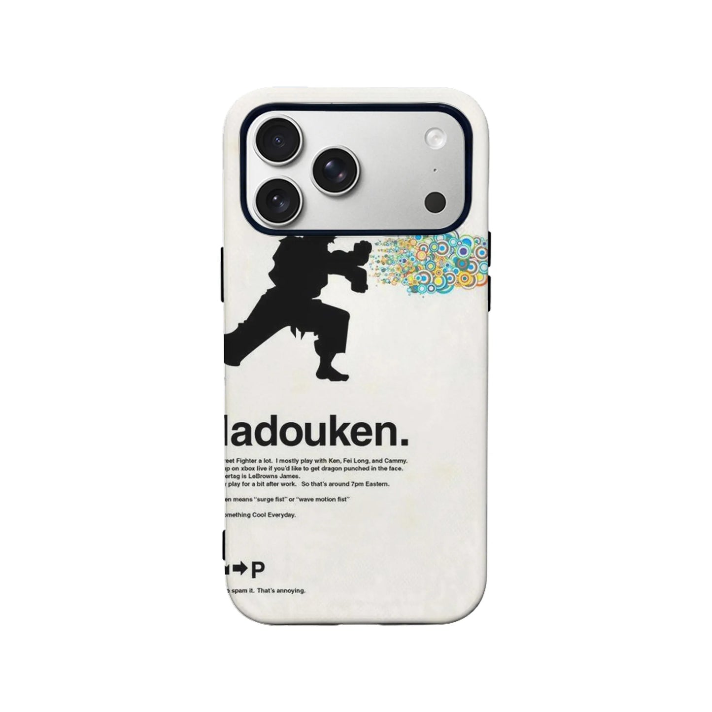 Street Fighter Hadouken Phone Case