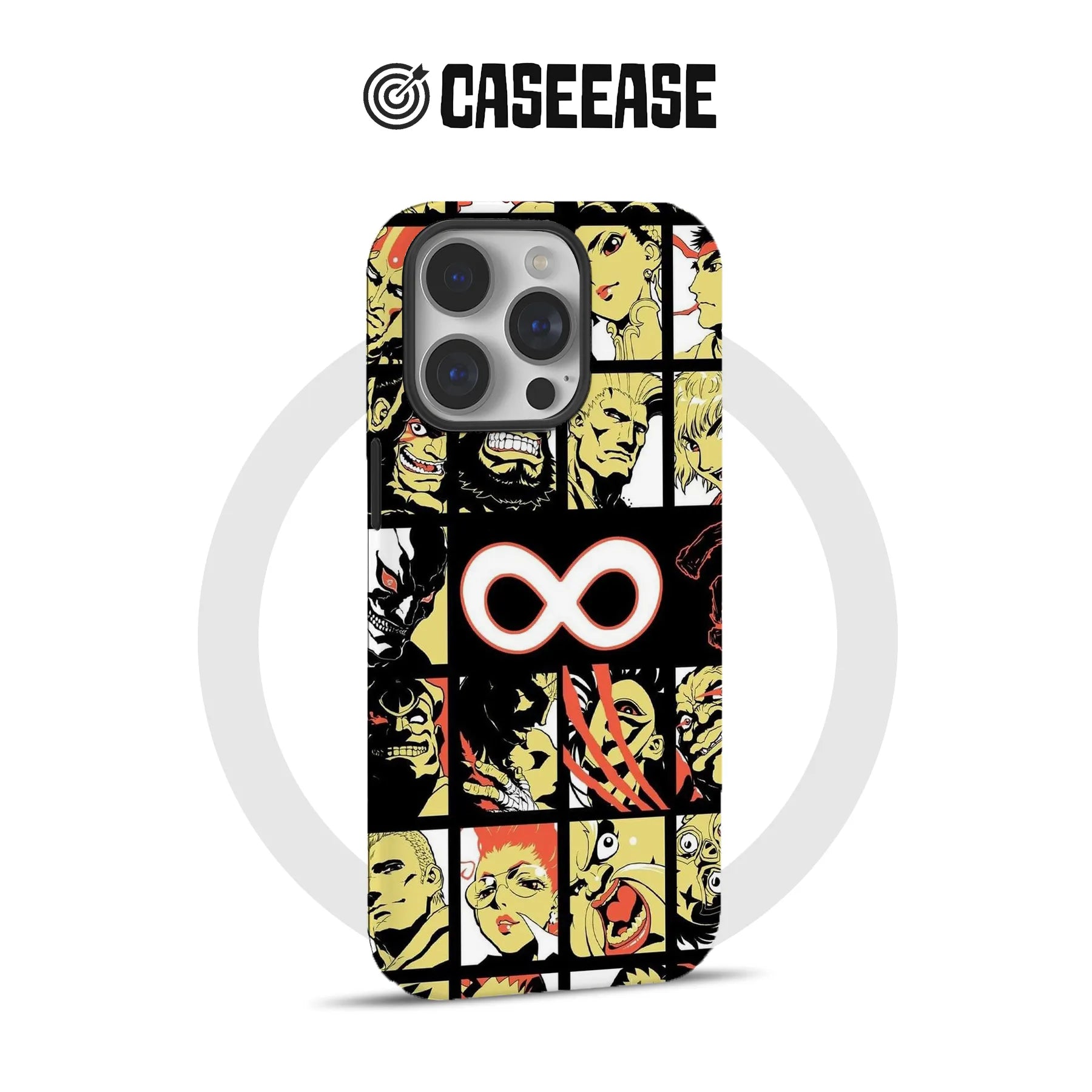 Anime Characters Infinity Phone Case